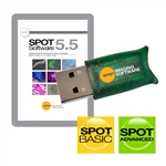 SPOT 5.5 Advanced and Basic Software License with USB Key/Dongle