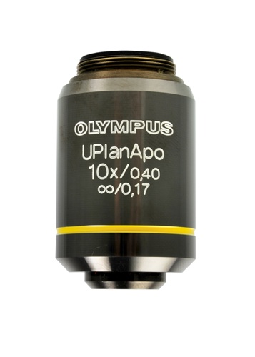 Olympus UPlanApo 10x / 0.40 NA 0.17 Cover Slip Infinity Corrected