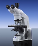 Carl Zeiss AxioLab A1 Brightfield/Phase Light Microscope with Phototube and Halogen Bulb