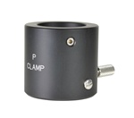 Bottom Clamp to mount HR, HRD, or HRP microscope couplers onto any microscope with a 25 mm OD phototube