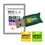 SPOT 5.6 Advanced and Basic Software License with USB Key/Dongle